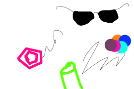 user drawing
