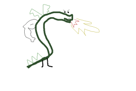 user drawing