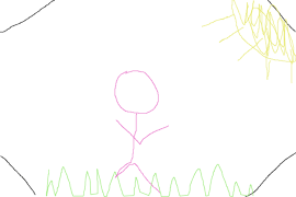user drawing