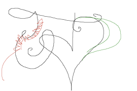 user drawing