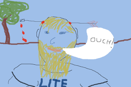 user drawing