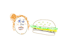 User drawing