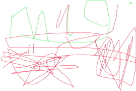 User drawing